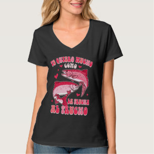 Camiseta O QUIERO COMO LA TRUCHA AL TRUCHO Marido Esposa Va