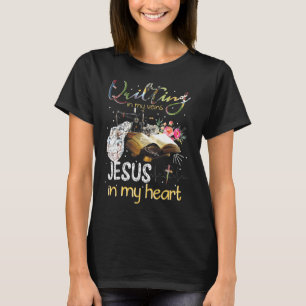 Camiseta O Quiloto Está Nas Minhas Veias Jesus Está No Meu