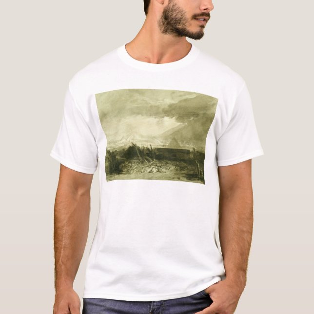 Camiseta O quinto praga de Egipto, 1806-10 (Frente)