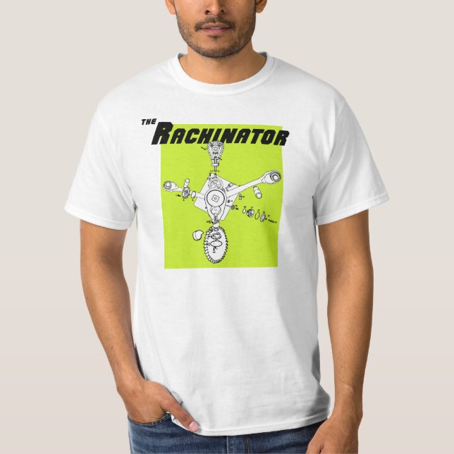 Camiseta o rachinator (cor) (Frente)
