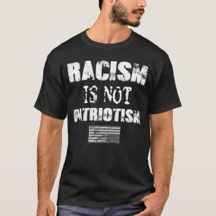 Camiseta O Racismo Não É Patriotismo