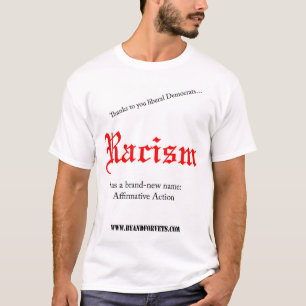 Camiseta O racismo tem um nome brandnew: