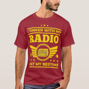 Camiseta O Rádio Ham Que Eu Faço Com O Meu Rádio Passand