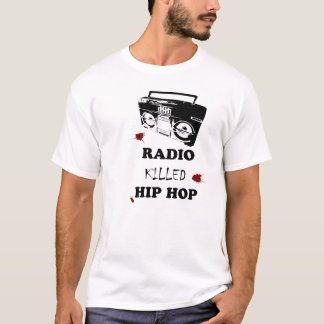 Camiseta O rádio matou Hip Hop