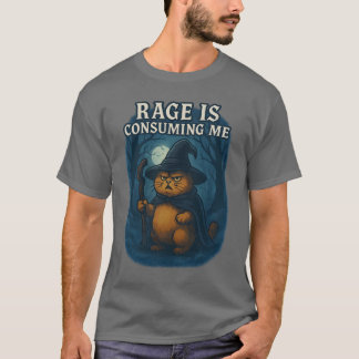 CAMISETA O RAGE ESTÁ ME CONSUMIR