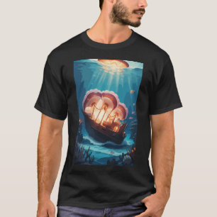 Camiseta O Raide dos Piratas da Água-Viva