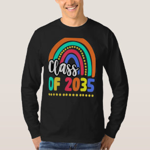 Camiseta O Rainbow Kindergarten Antes Da Classe K De 2035 C