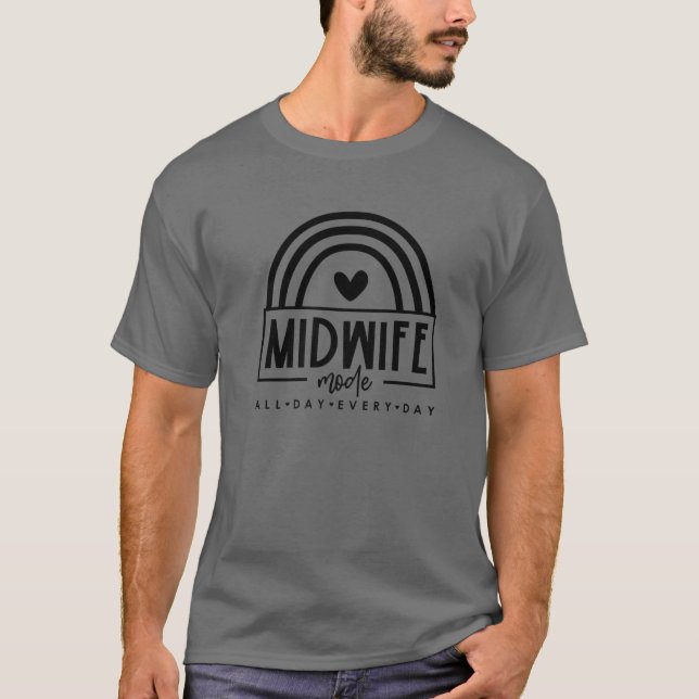 Camiseta O Rainbow Midwest Modo Todo O Dia Todos Os Dias Mo (Frente)