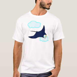 Camiseta O raio de Manta incrível do vôo