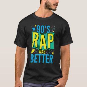 Camiseta O Rap dos anos 90 era melhor do que o Hip Hop 90 M