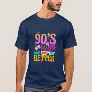 Camiseta O Rap dos Anos 90 Era Melhor vintage