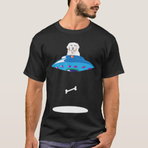 Camiseta O Rapto De Retriever De Ouros Da Ufo Acredita No C