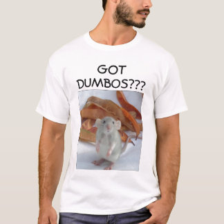 CAMISETA O RATO BONITO DE DUMBO OBTEVE DUMBOS???