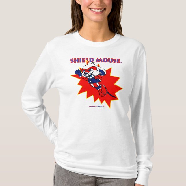 CAMISETA O RATO DO PROTETOR "DESCOLA! " (Frente)