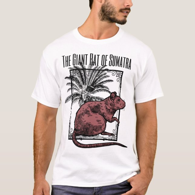 Camiseta O Rato Gigante de Sumatra Holmesian Sherlock Holme (Frente)