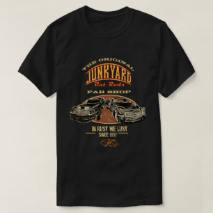 Camiseta O rato original Ros do cemitério de automóveis