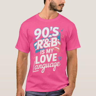 Camiseta O Rb Das Mulheres 90 É A Minha Língua De Amor - 90