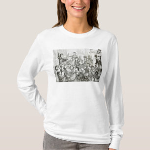 Camiseta O Recantation do arcebispo Cranmer