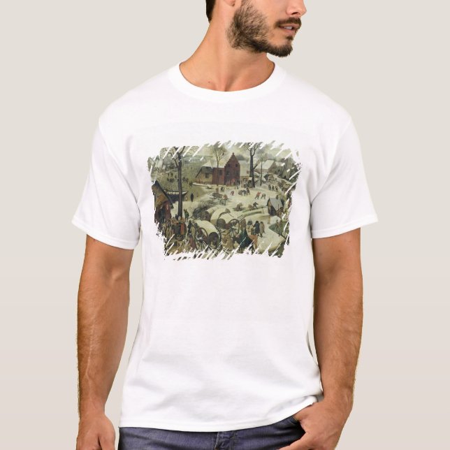Camiseta O recenseamento em Bethlehem 2 (Frente)