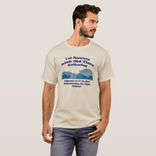 Camiseta ø Recolhimento velho anual do tempo