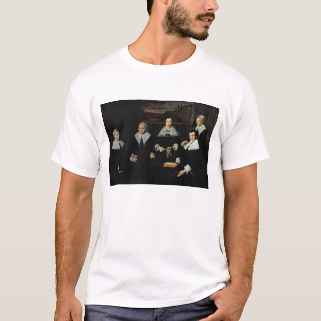 Camiseta O Regentesses do Almhouse dos anciões, Haarlem (Frente)