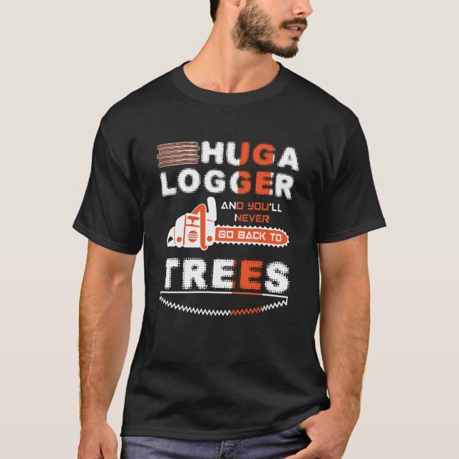 Camiseta O registador e você de Huga nunca irã0 para trás (Frente)