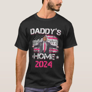 Camiseta O regresso histórico de Daddys Home Trump ao White