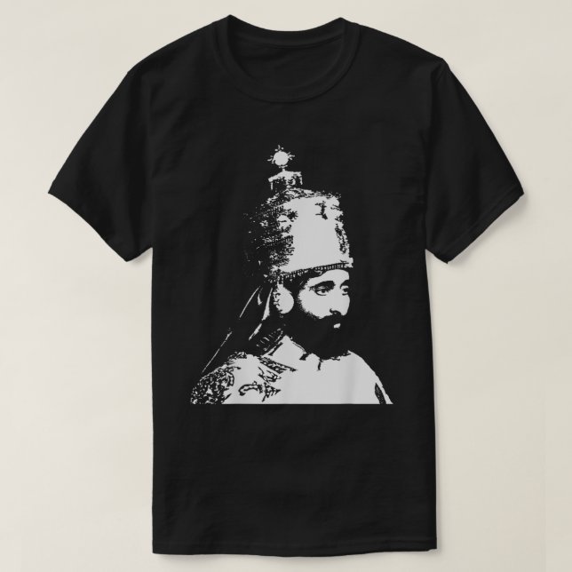 Camiseta O Rei Arranja Selassie Crown1771.png (Frente do Design)