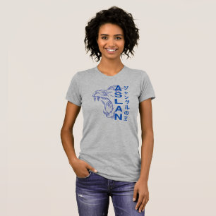 Camiseta O Rei da Selva   Mulheres Bella+Canvas Ajustado fi