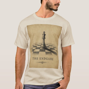 Camiseta O Rei de Xadrez Vintage The Endgame