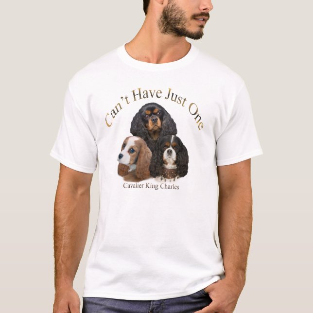 Camiseta O rei descuidado Charles não pode ter apenas um (Frente)