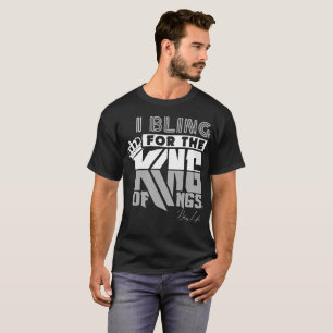 Camiseta O rei dos homens dos reis Básico Escuro T-shirt