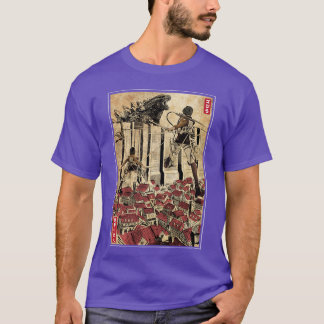 Camiseta O rei dos monstros na parede amiga de Maria
