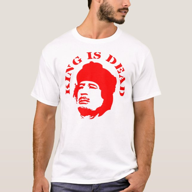 Camiseta O rei está inoperante (Frente)