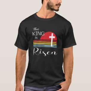 Camiseta O Rei Está Risado Jesus Está Risado Ele Está Subin