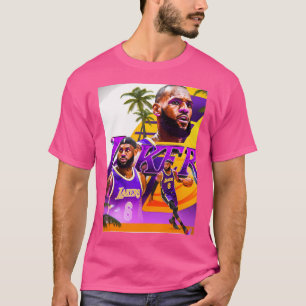 Camiseta O Rei James 6 Los Angeles