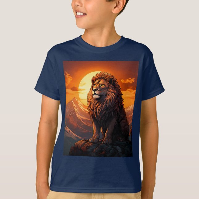 Camiseta o rei leão (Frente)