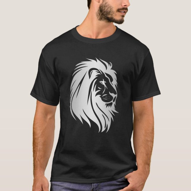 Camiseta O Rei Leão Branco (Frente)