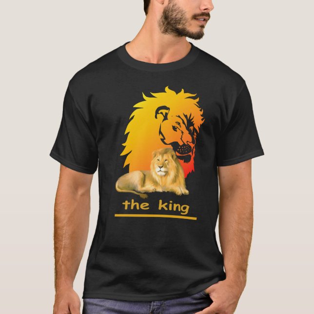 Camiseta O rei leão da selva (Frente)