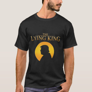 Camiseta O Rei Mentiroso 8647 Resistir Presidente Trump Fel