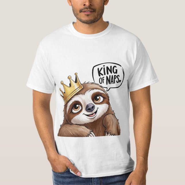 Camiseta O Rei Nap - Uma Lama Clássica (Frente)