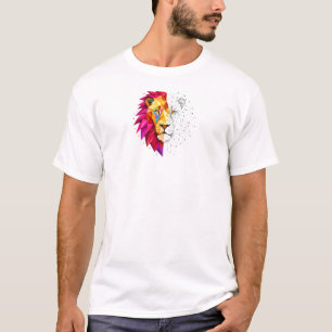 Camiseta O Rei - Retrato Majestoso do Leão
