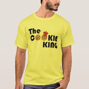 Camiseta O rei t-shirt do biscoito