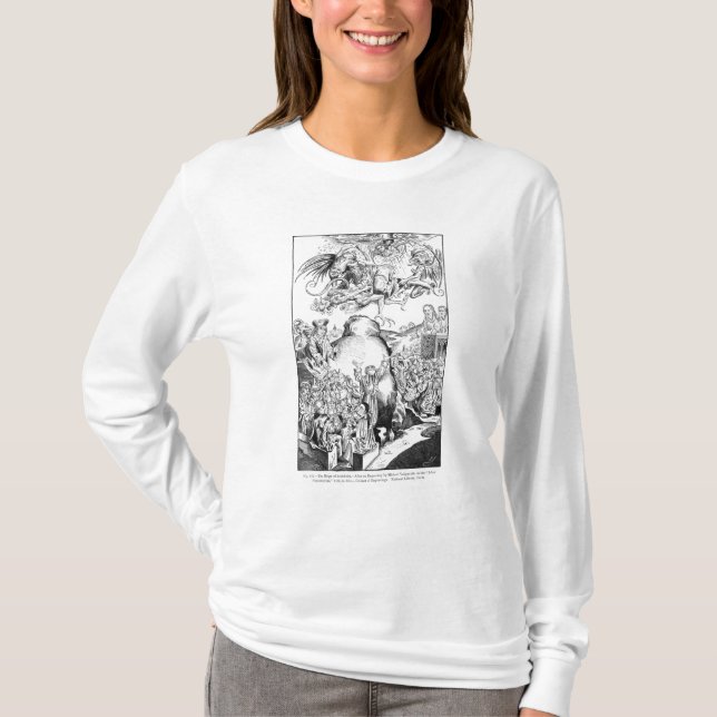 Camiseta O reino do anticristo (Frente)
