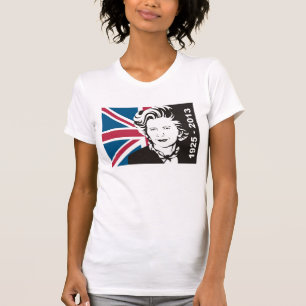 Camiseta O Reino Unido lamenta Margaret Thatcher, a dama de