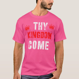 Camiseta O Reino Vem Religioso