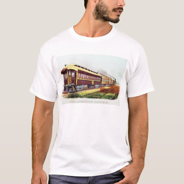 Camiseta O relâmpago expresso (Frente)