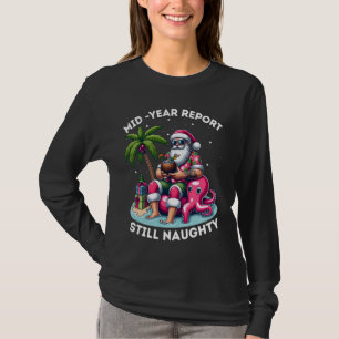 Camiseta O Relatório De Ano De médio Ainda É Um Natal Impec
