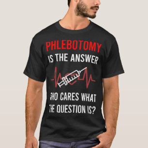 Camiseta O Responder Flebotomia Flebotomista
