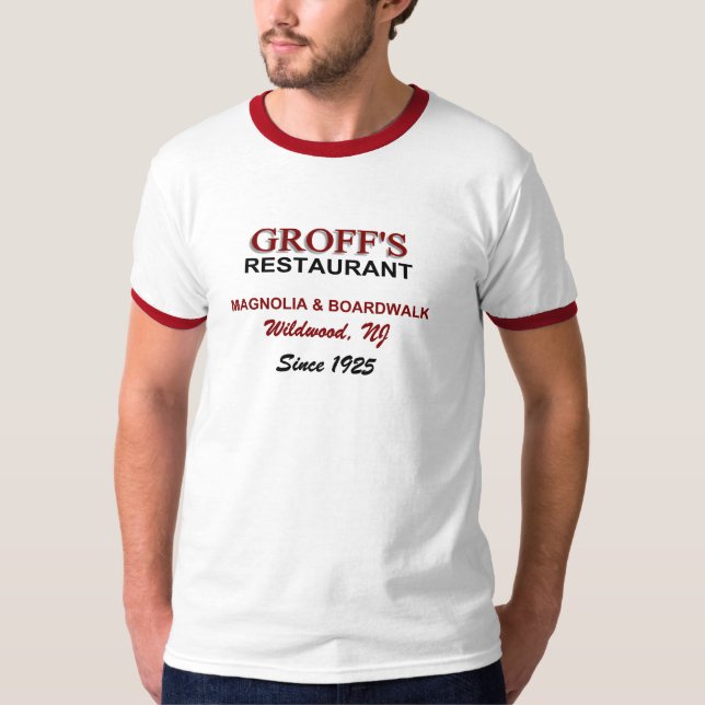 Camiseta O restaurante Red Ringer do Groff (Frente)